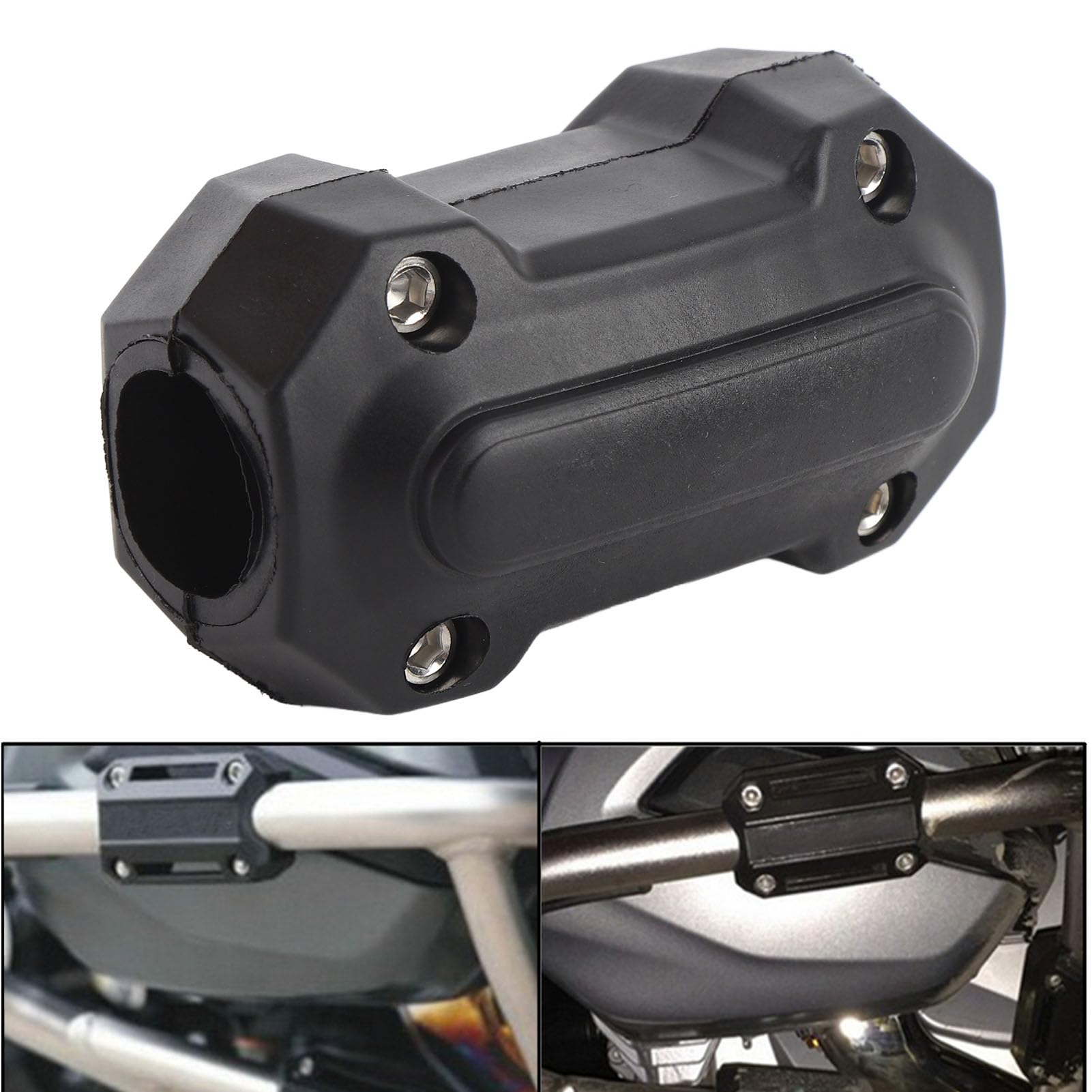 Blocs de pare-chocs universels de moto, protection de moteur anti-collision pour 22-28 mm, protection de support de chute, blocs de pare-chocs de moto