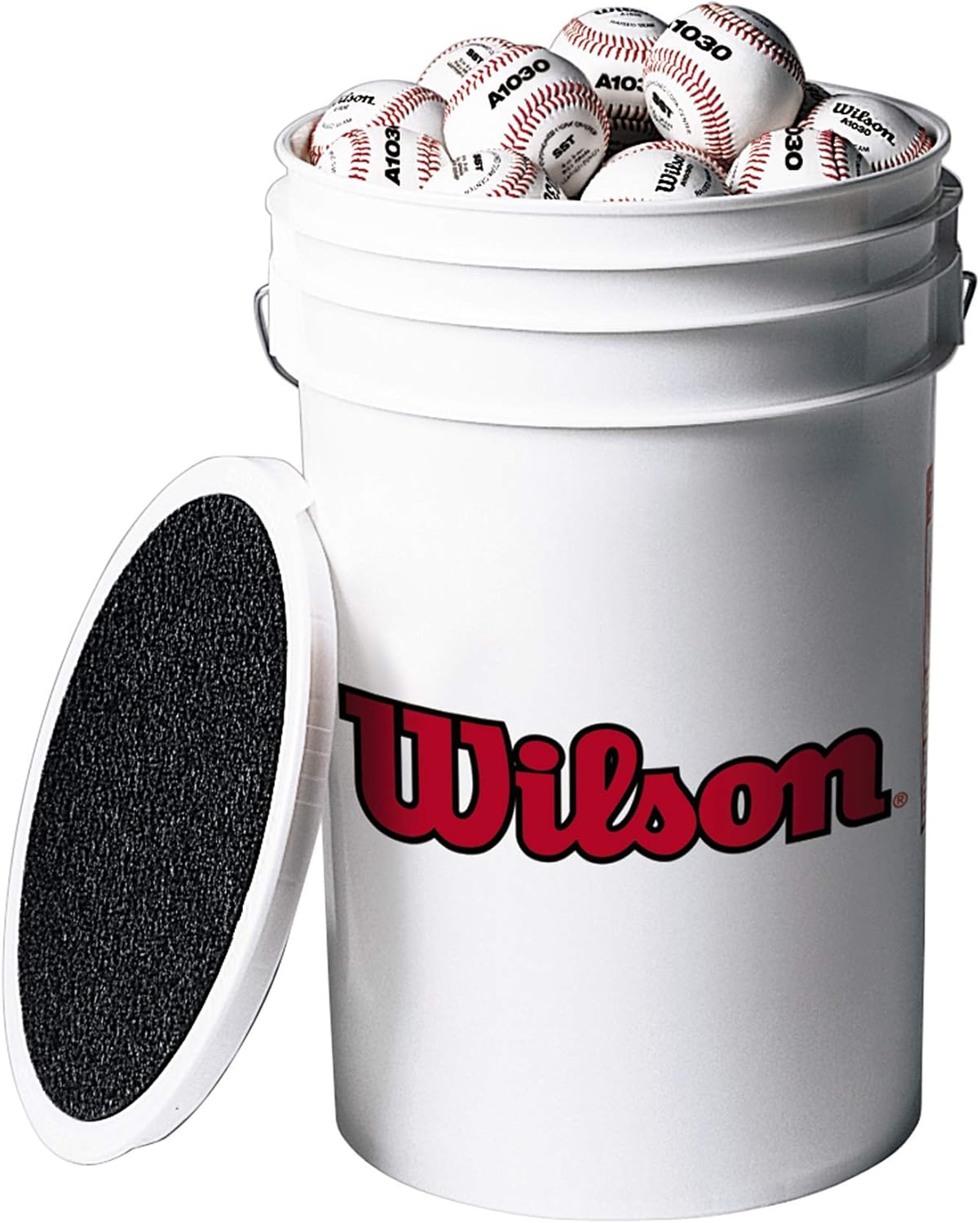 Wilson Champion Series Baseballs, A1030, Bucket (3 Dozen): Sports & Outdoors