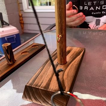 Ring Toss Games for Adults, Ring Toss, Hook and Ring Game, Ring Hook Game, Indoor Outdoor Games, Handmade Wooden Hooks Ring Toss for Bars, Home Party Large Size