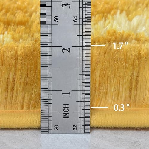 Miniatura 6 de Hutha - Tapetes grandes para sala de estar y dormitorio, supersuave, mullido y moderno, para habitación de niñas, niños pequeños o decoración del