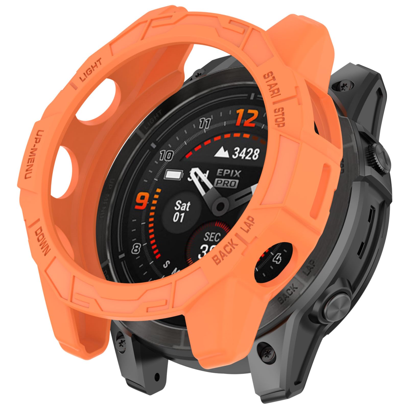 Amazon.co.jp: Comtax for 対応 Garmin EPIX pro 42MM ケース TPU材質 