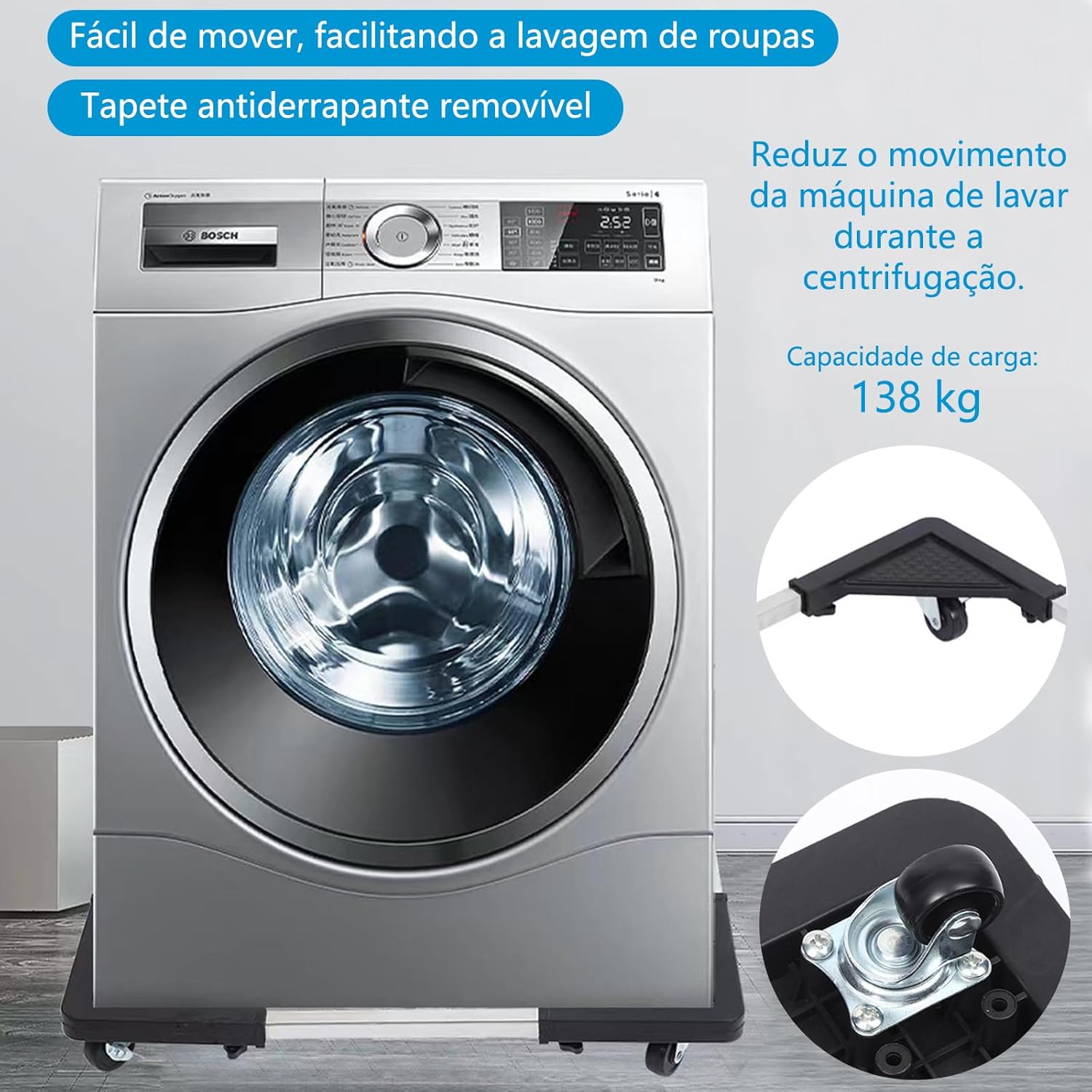 Suporte para Máquina de Lavar: Review Testado por 30 dias em Cozinha