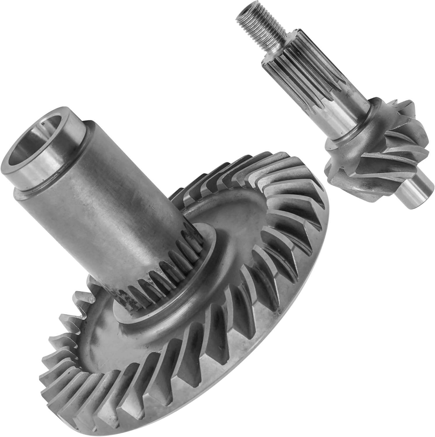 Caltric Rear Differential Gear Ring and Pinion Compatible with Yamaha Viking VI 700 YXC700 2015-2025 / Viking 700 YXM700 2014-2025 / 1XD-G6110-00-00