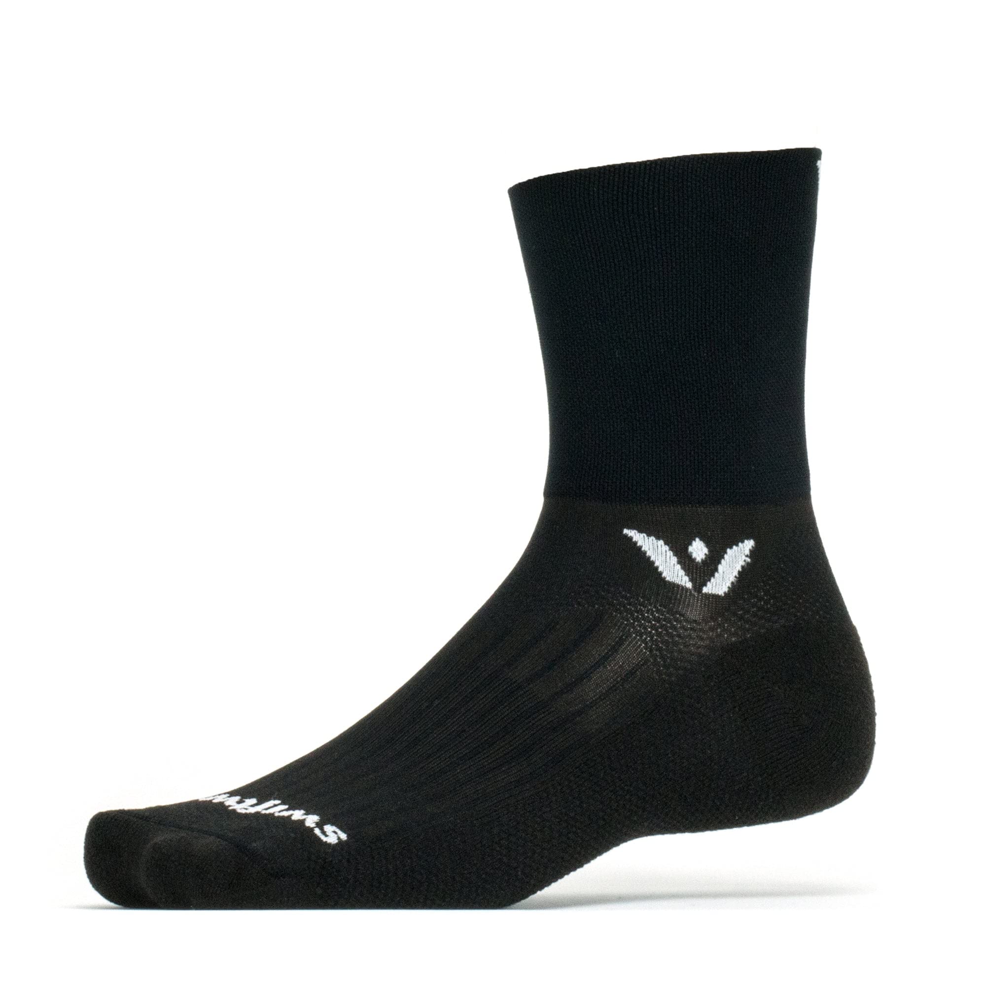 Swiftwick – Aspire cuatro, Quarter calcetines para ciclismo y Trail Running