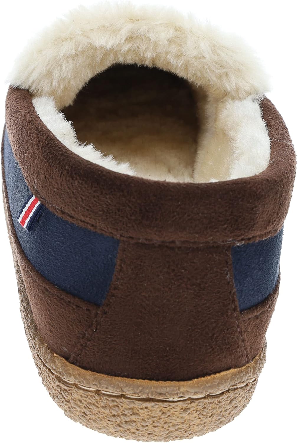 IZOD Men's Slipper with Memory Foam, Classic Soft Microsuede Moccasin, Solid Black, Men's Sizes
