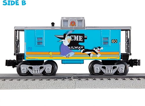 Miniatura 18 de Lionel Looney Tunes Freight LionChief 5.0 - Juego de tren eléctrico de calibre O con Bluetooth y control remoto