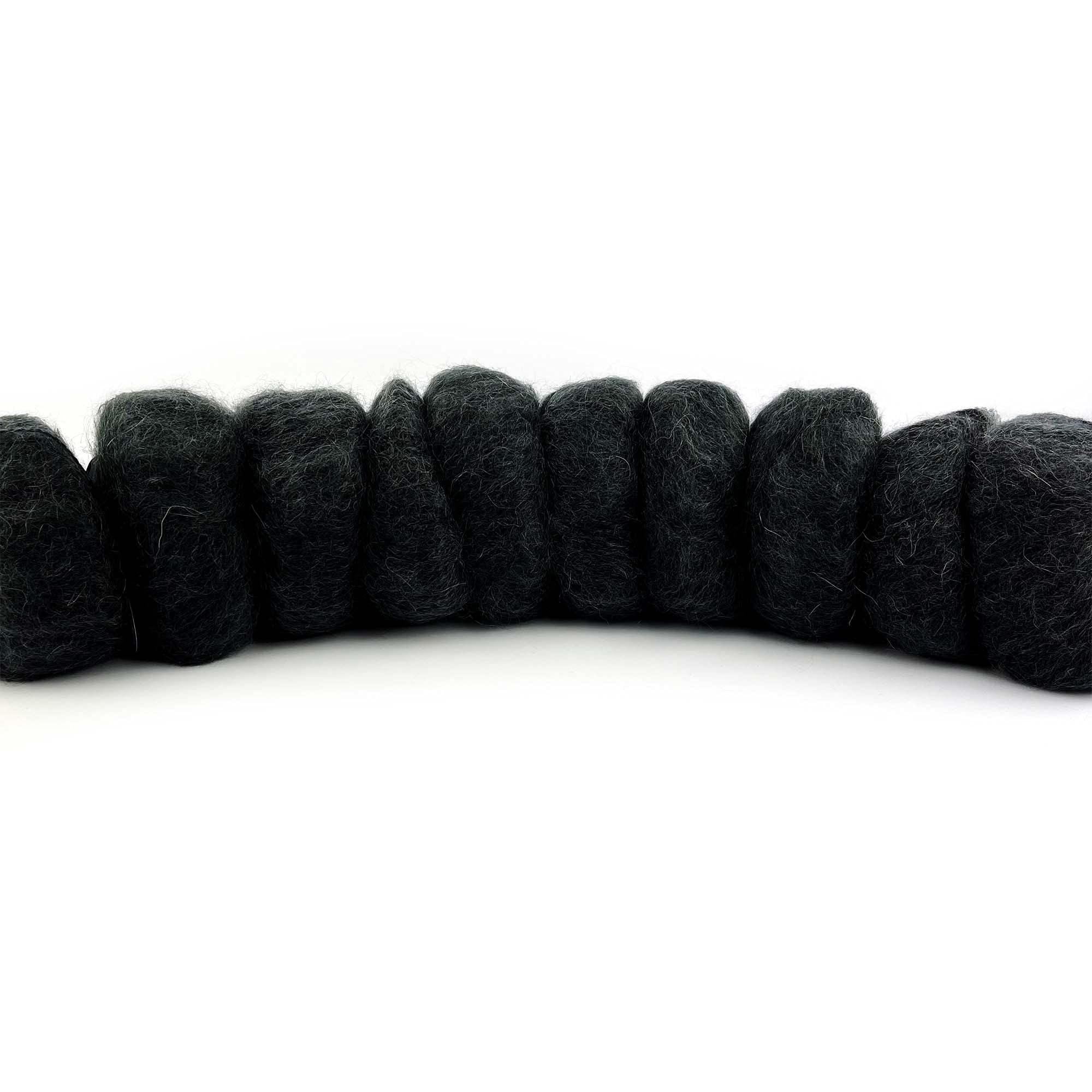 Tricot Cafè - Big Mohair - pelote de laine mélangée idéale pour la confection de vêtements pour bébés et enfants fibre sensible aux différentes températures Anthracite 305 Made in Italy