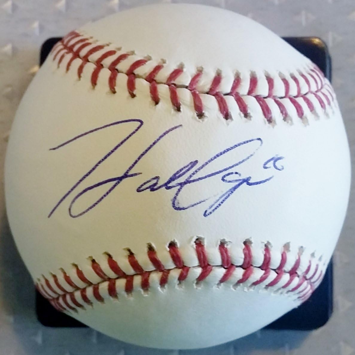 Hank Conger Signed Auto Autograph Baseball Ball Angels at Amazon's Sports Collectibles Store