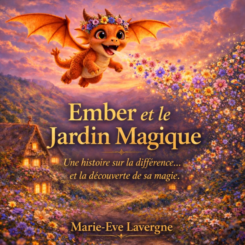 Ember et le Jardin Magique: Une histoire sur la différence... et la découverte de sa magie.