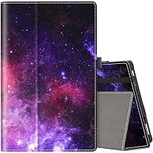 VORI Folio Case for Amazon Fire HD 8 Tablet 8th/7th/6th Generation, 2018/2017/2016 Release, Slim Premium PU Leather Stand Protective Cover with Auto Wake/Sleep, Nebula