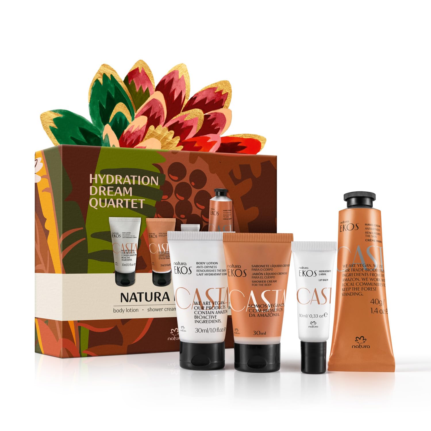 Amazon.com : natura - Brazil Nut Dream Quartet Minis Set (4 Travel