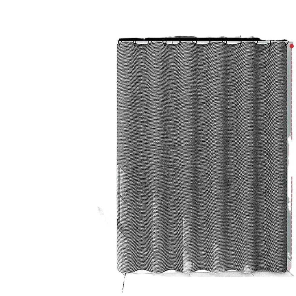 Rideau de douche en polyester composite moussant imperméable 200x200cm pour salle de bain