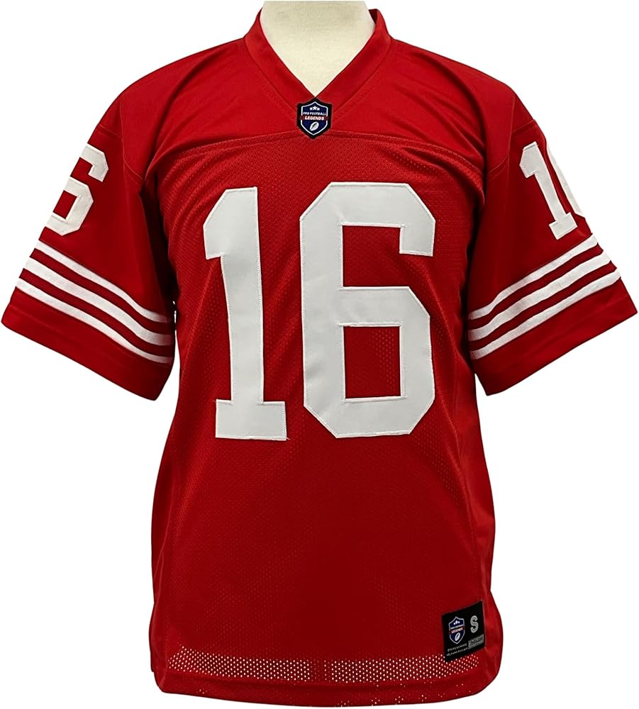 モンタナ 49ers Authentic オーセンティック ジャージ Amazon.com : Joe Montana Jersey Red San Francisco | Unisex Adult