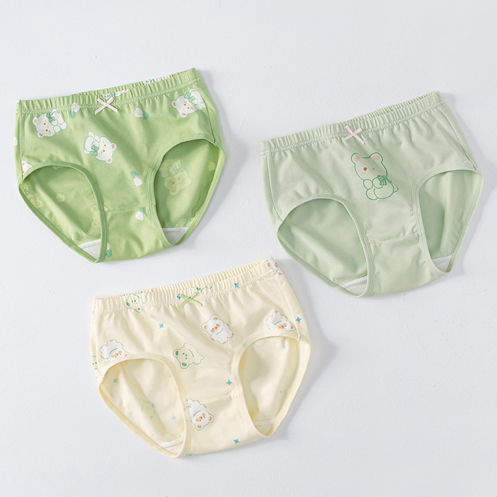 Kiench Mädchen Unterhosen Slips Baumwolle 6er-Pack