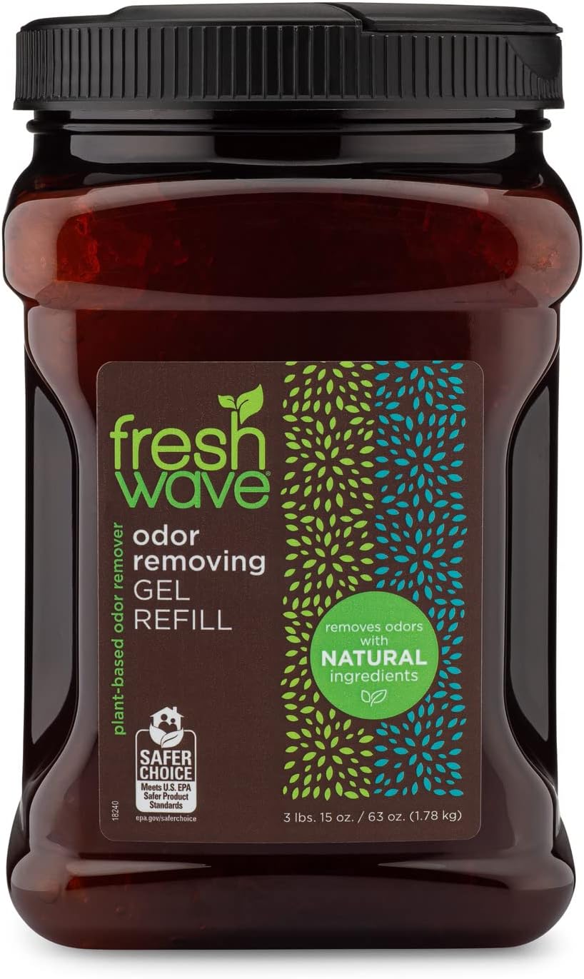Fresh Wave Odor Removing Gel Refill, 63 oz. Safer Odor