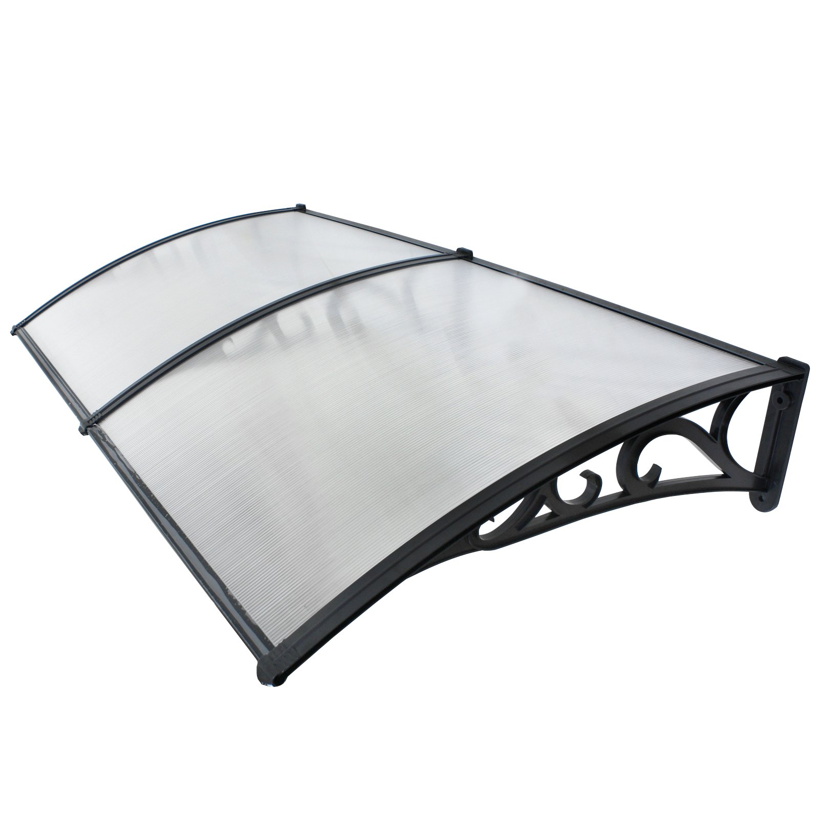 Buy ZENY 40"x 80" Window Awning Canopy Overhead Door Awning Polycarbonate Cover Front Door