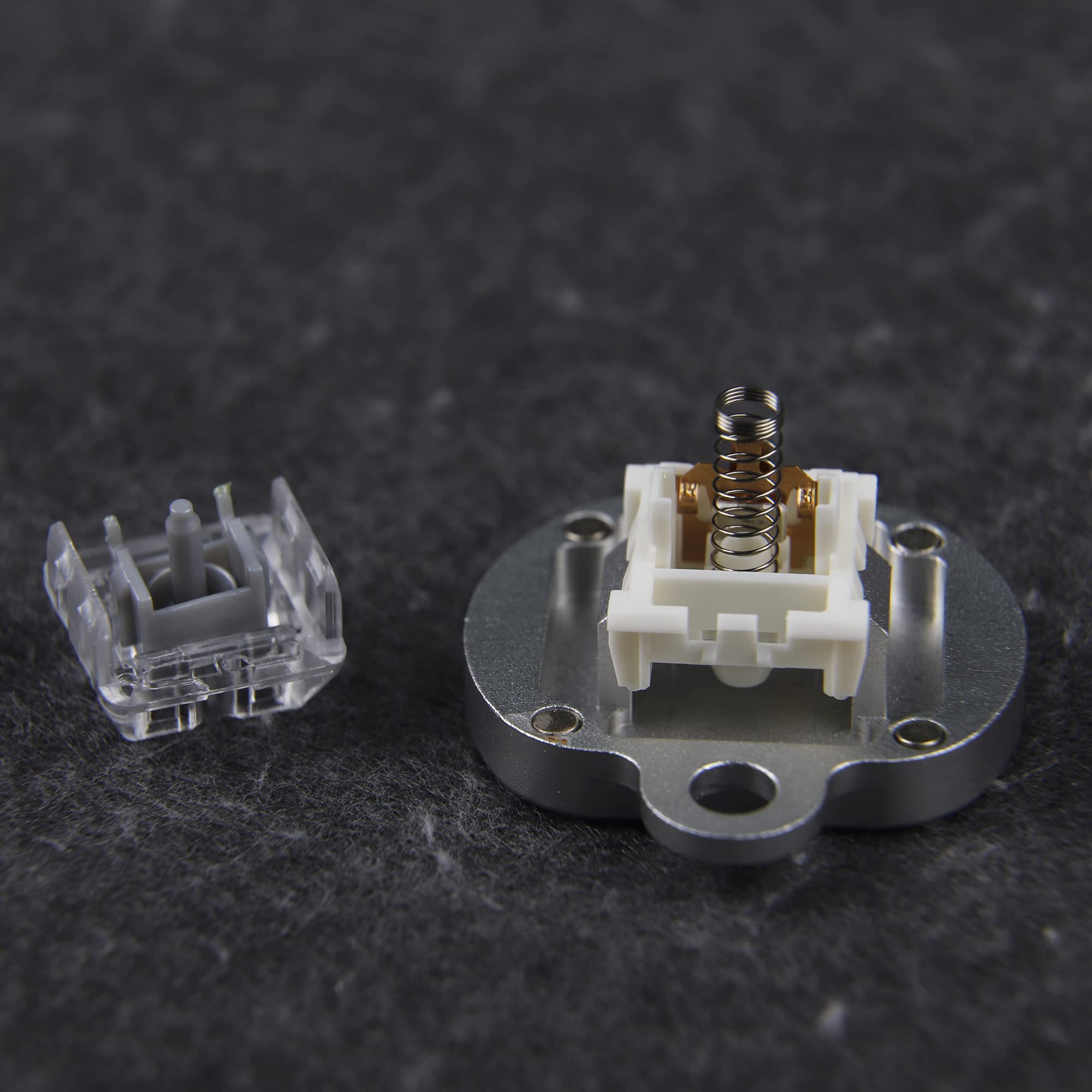 Kailh Speed Silver Gold Copper Bronze Pink Super Speed Silver Copper Red Bronze Pro Purple Burgundy Light Green MX SMD 3-pinowe przełączniki RGB do klawiatury mechanicznej (90 szt., Speed Silver)