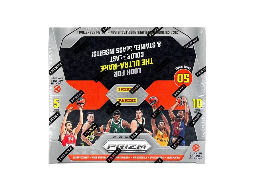 PANINI DONRUSS EUROLEAGUE 未開封 ボックス BOX 2023/24 Panini Donruss Turkish Airlines EuroLeague