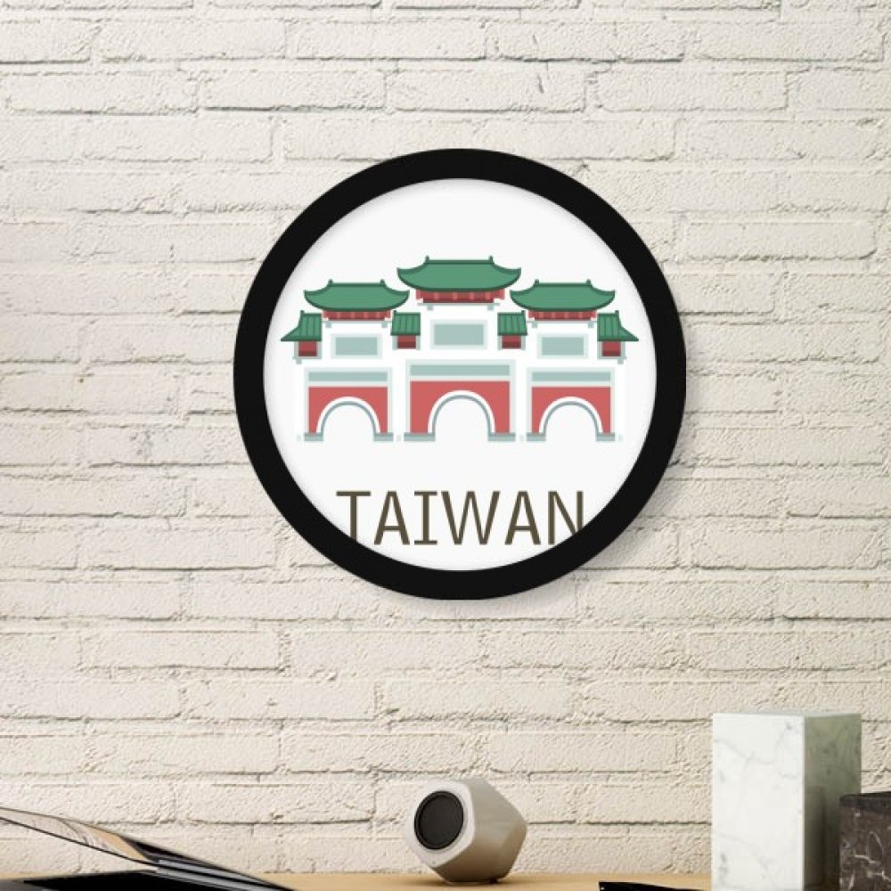 Cadre Confucius Temple Taiwan pour decoration salon et bureau zen