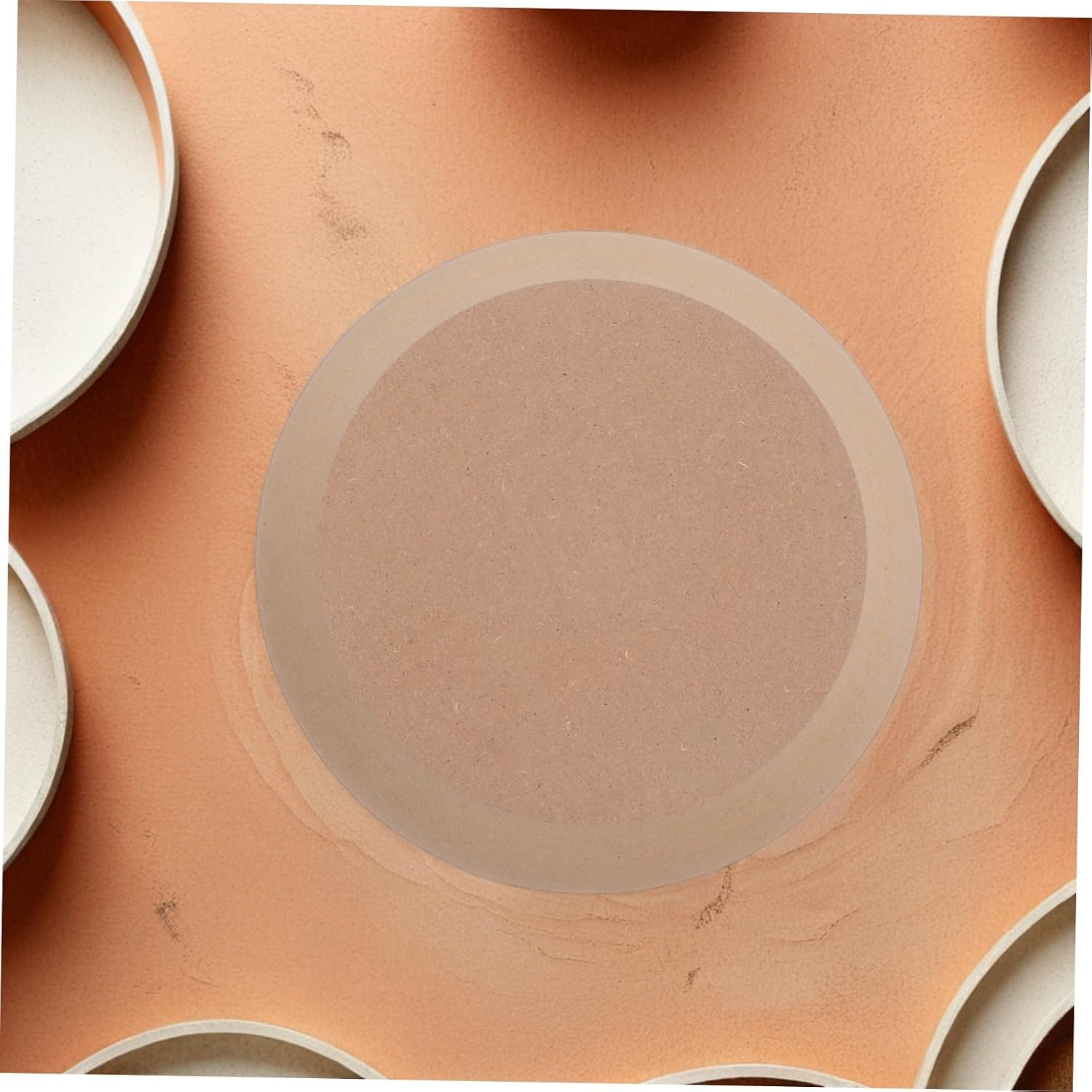 Ceramic Plate Forming Mold for Handbuilding Clay Crafts