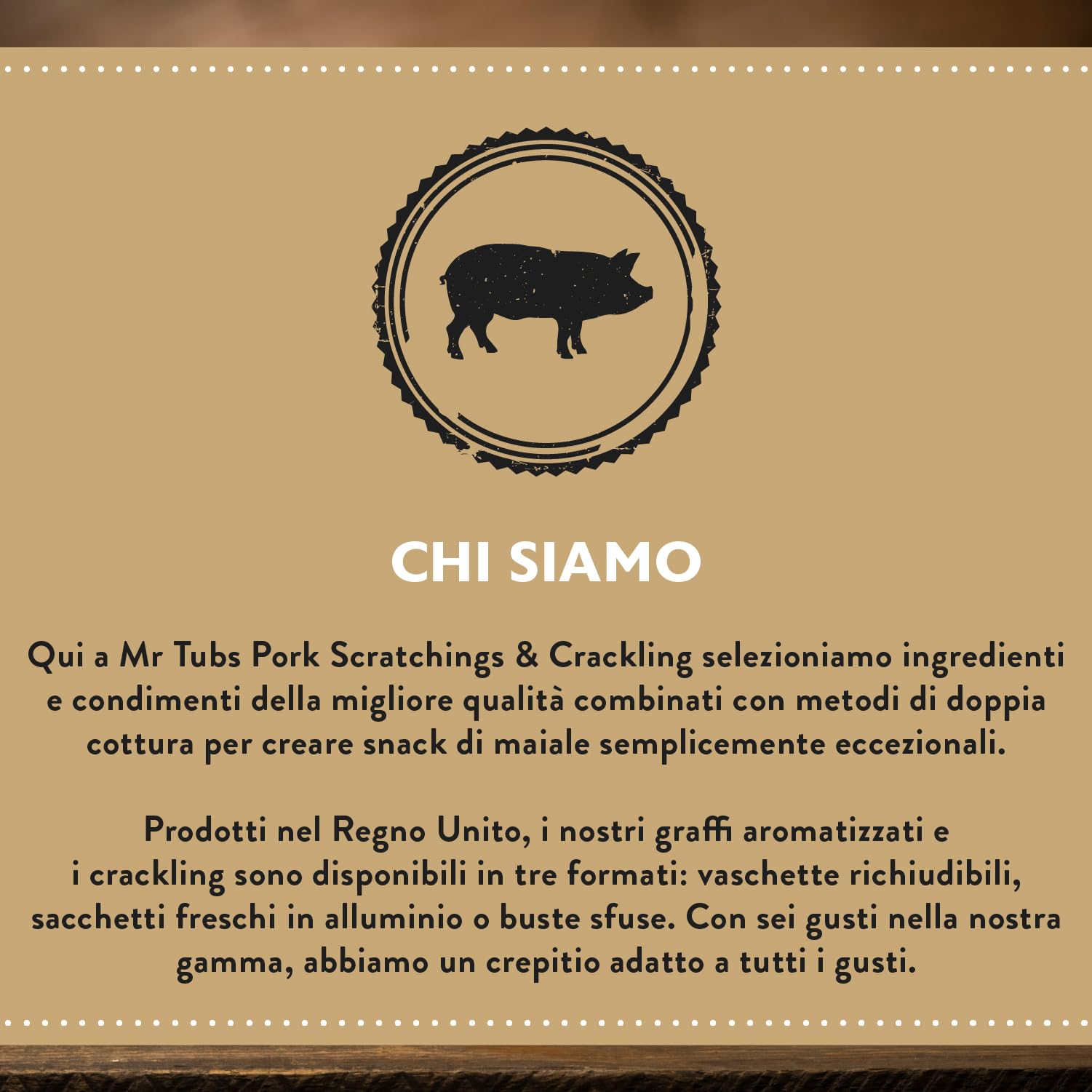 Ciccioli di Maiale di Qualità Mr Tubs Cotti due Volte - Pacchetti In Alluminio di Sapori Diversi - Ciccioli Pregiati e Non Scarti d Maiale (12 Sachets, Mixed)