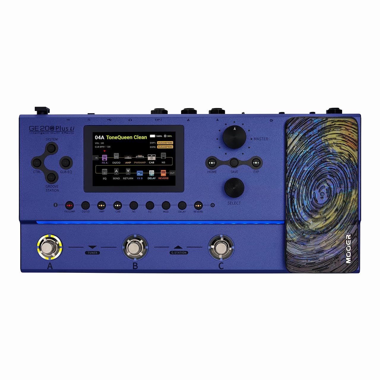 Amazon | Mooer ムーアー GE200 Plus Li マルチエフェクター | マルチ