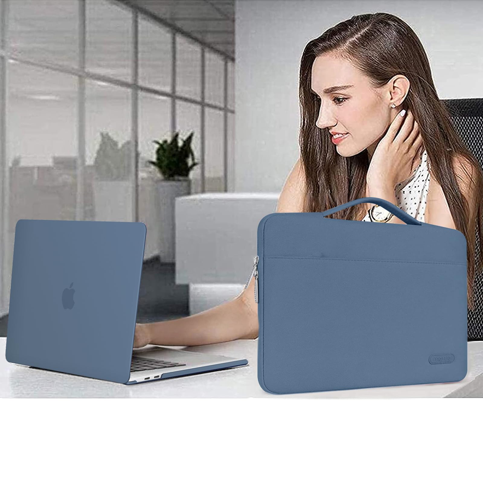 MOSISO Custodia Compatibile con MacBook Pro 13 pollici Cover M2 M1 2025 2024 2023 2022-2016 A2338 A2251 A2289 A2159 A1989 A1708 A1706, Plastica Case Rigida&Copritastiera&Tipo C Adapter, Blu Navy MOSISO Custodia Compatibile con MacBook Pro 13 pollici Cover M2 M1 2025 2024 2023 2022-2016 A2338 A2251 A2289 A2159 A1989 A1708 A1706, Plastica Case Rigida&Copritastiera&Tipo C Adapter, Blu Navy
