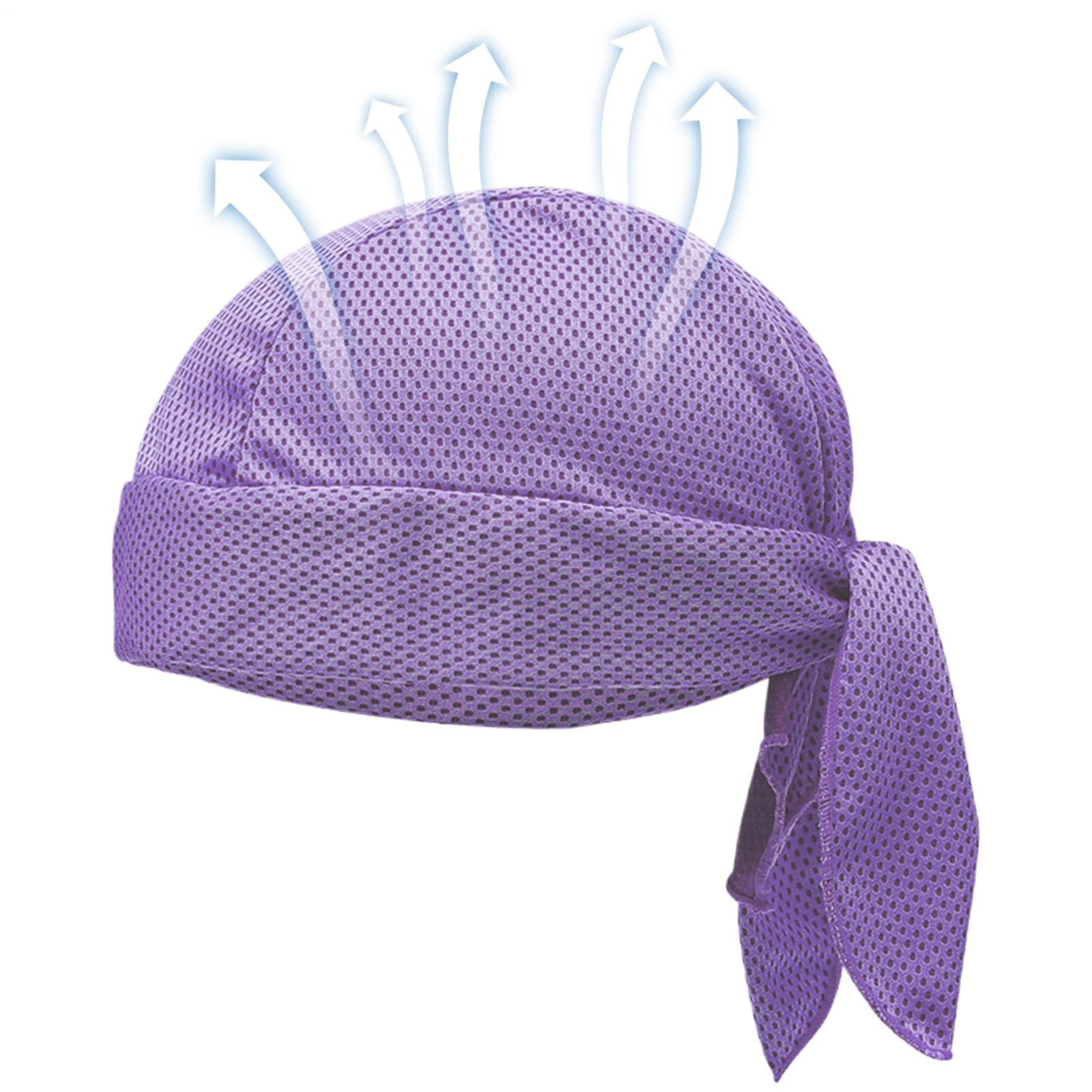 Do Rag for Men - Caps Beanie Caps Do Rags | Cooling Breathable Motorcycle Durags Hat for Hiking Outdoor Biking Riding Sports Fitness Workout Trekking