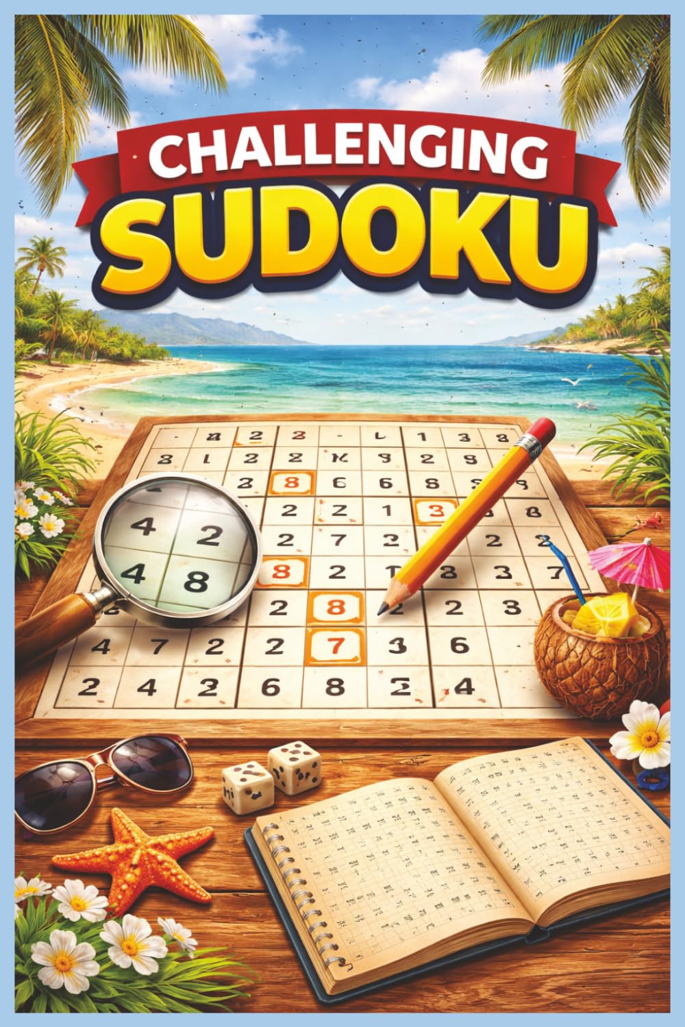 Challenging Sudoku: Hard Brain Teasers to Sharpen Your Logic (Sudoku Puzzle Collection)