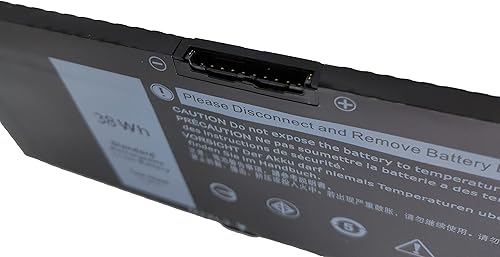 Miniatura 4 de Fully. F62G0 - Batería de repuesto para laptop compatible con Dell Inspiron 13 5370 7370 7373 7380 7386 P83G P83G001 P83G002 Vostro 13 5370 D1525S