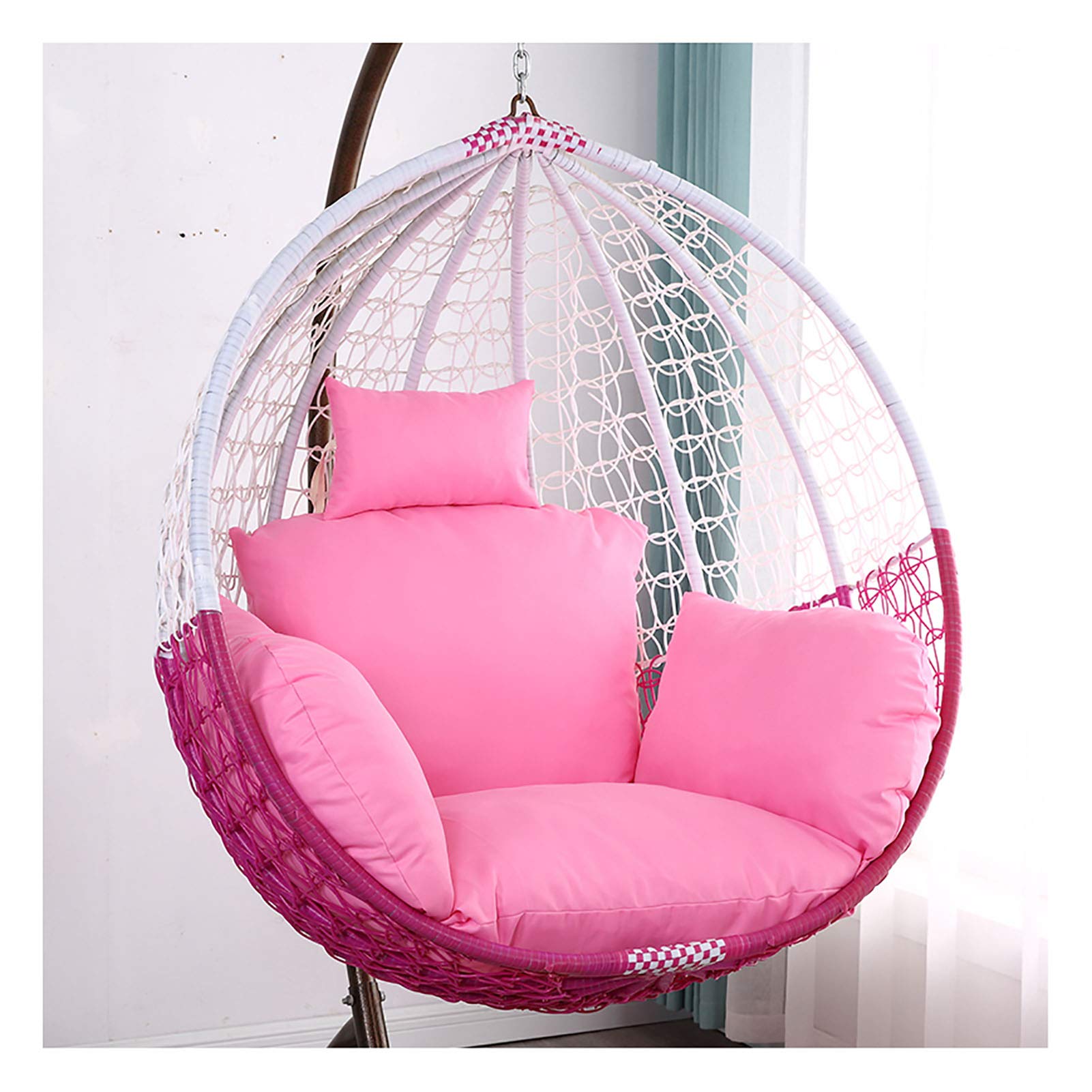 Coussin de remplacement moelleux et épais en coton pour chaise œuf