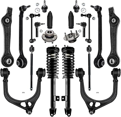Miniatura 137 de Detroit Axle - Kit de cubos de rodamiento de rueda delantera de 6 piezas para Dodge Dart 2013-2016, Chrysler 200 2015-2017, 2 cojinetes de rueda