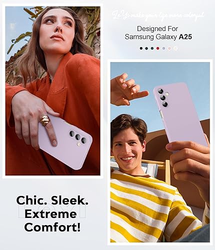 Miniatura 77 de LeYi Funda para Samsung Galaxy A14: Funda A14 5G con 2 protectores de pantalla de vidrio templado para mujeres y hombres, funda protectora delgada