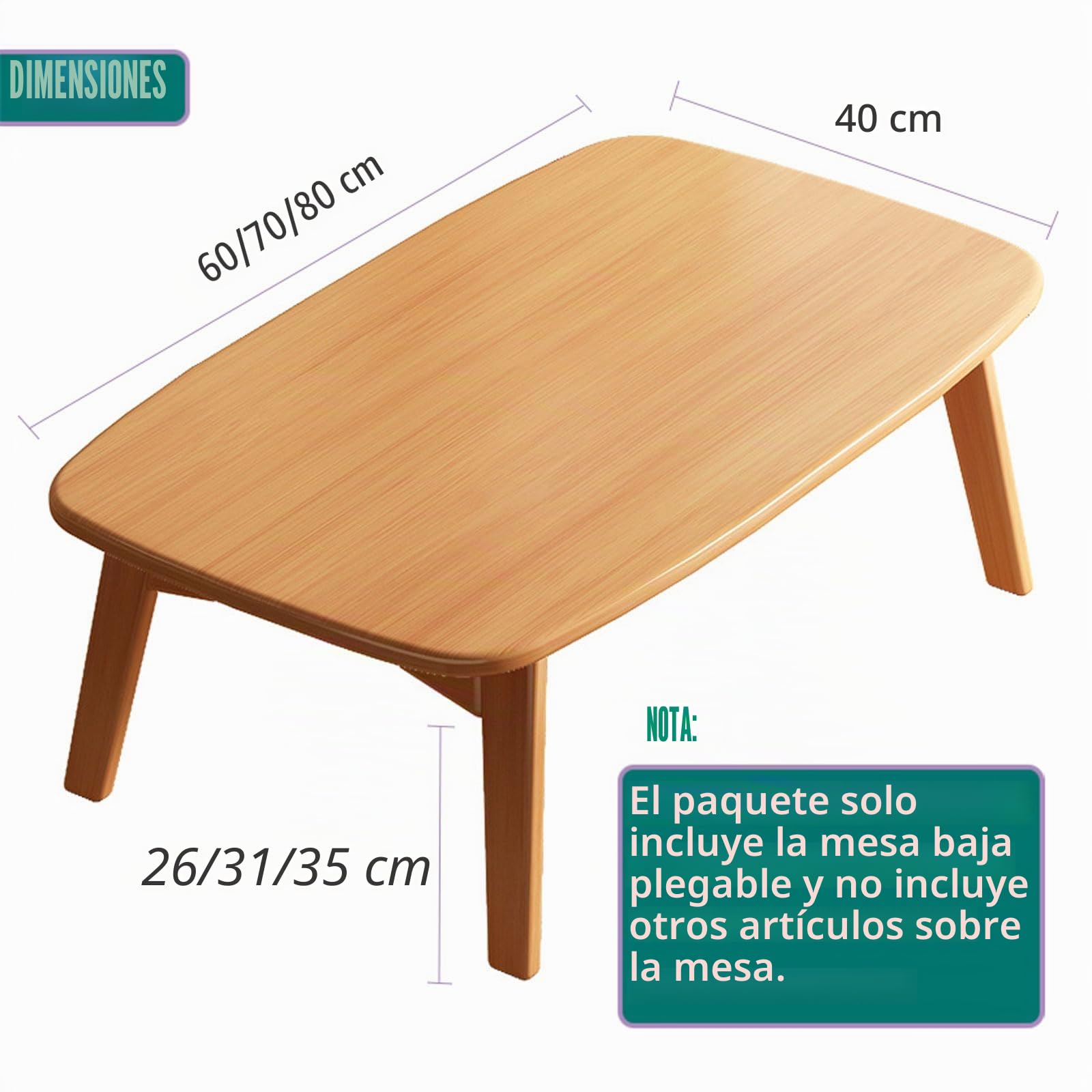Mesa de Tatami Plegable,Mesa de Centro Japonesa Plegable,Mesa de Centro de bambú para Sentarse en el Suelo,Rectangular Mesa de Altar,para Dormitorio,ventanal,salón de té