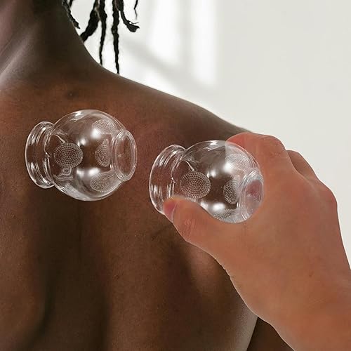 Miniatura 3 de Juego de ventosas de vidrio para terapia corporal, masaje y metabolismo, 8 uds