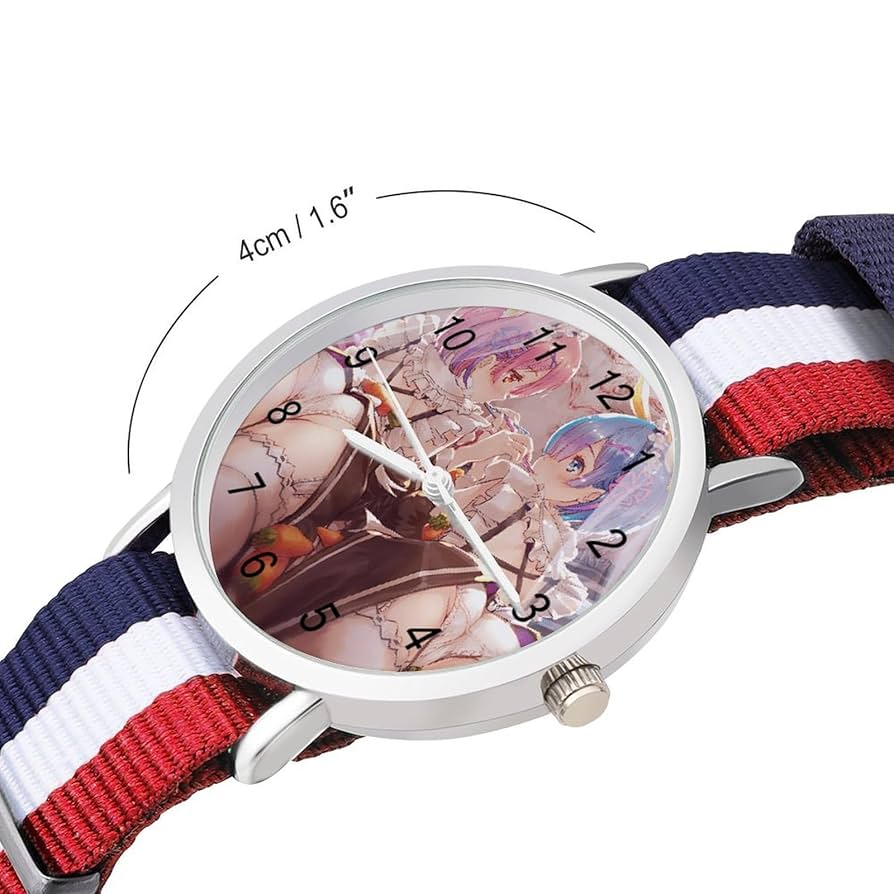 リゼロ 時計 TVアニメ『Re:ゼロから始める異世界生活』クロノグラフ腕時計 レム