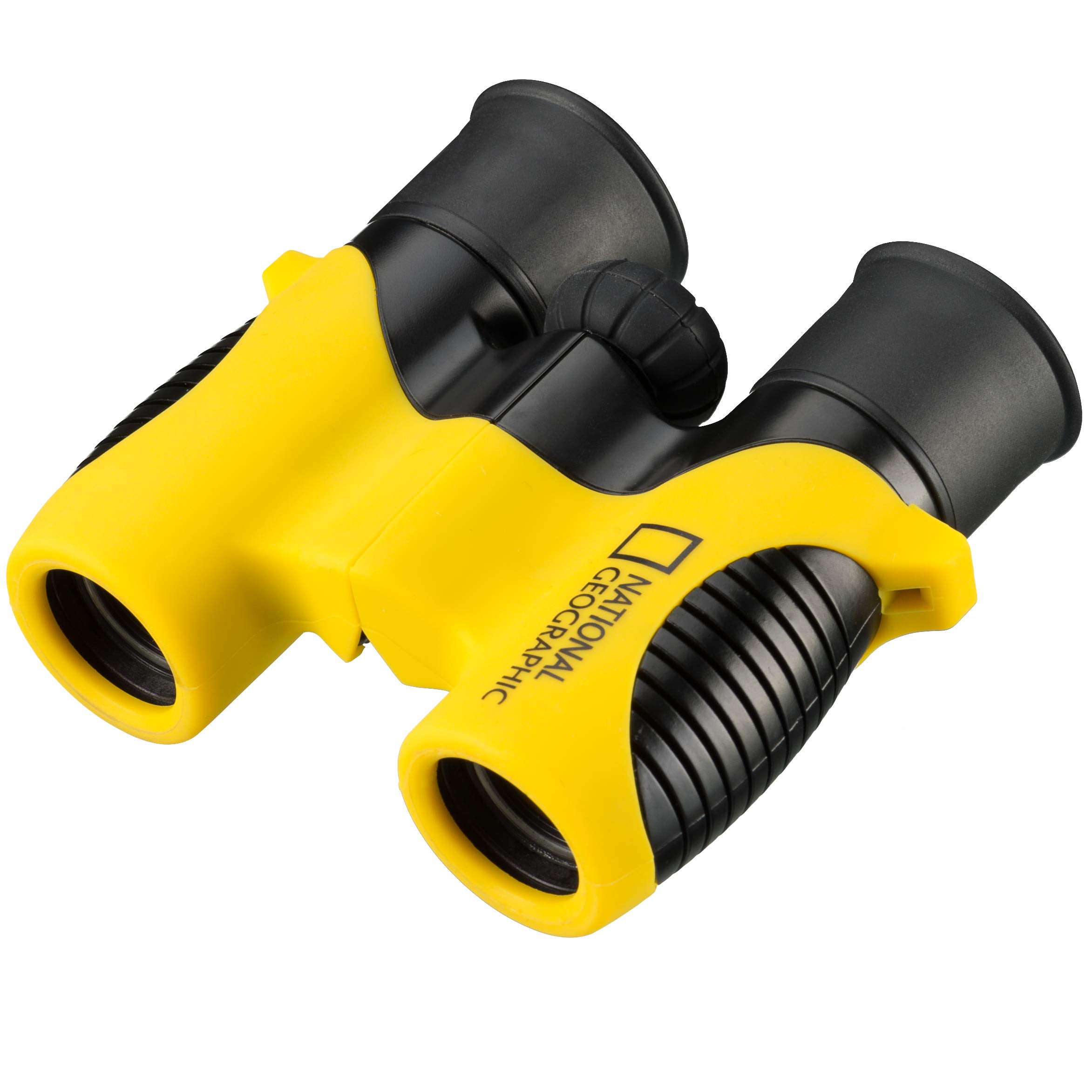 Binocolo Tascabile National Geographic 8x21 – Leggero, Gommatura Antiscivolo, Oculari Pieghevoli Per Occhialini, Custodia Inclusa