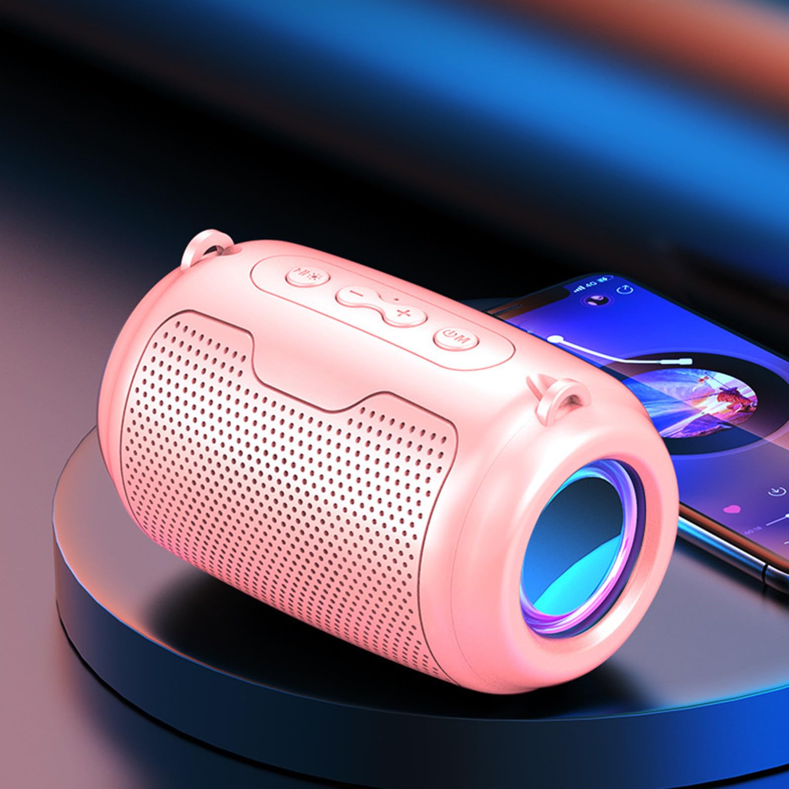 Portable Wireless Bluetooth Speaker Bluetooth Speaker with Interconnection Technology Hd Sound Quality Outdoor Mini Speaker for Outdoor Party