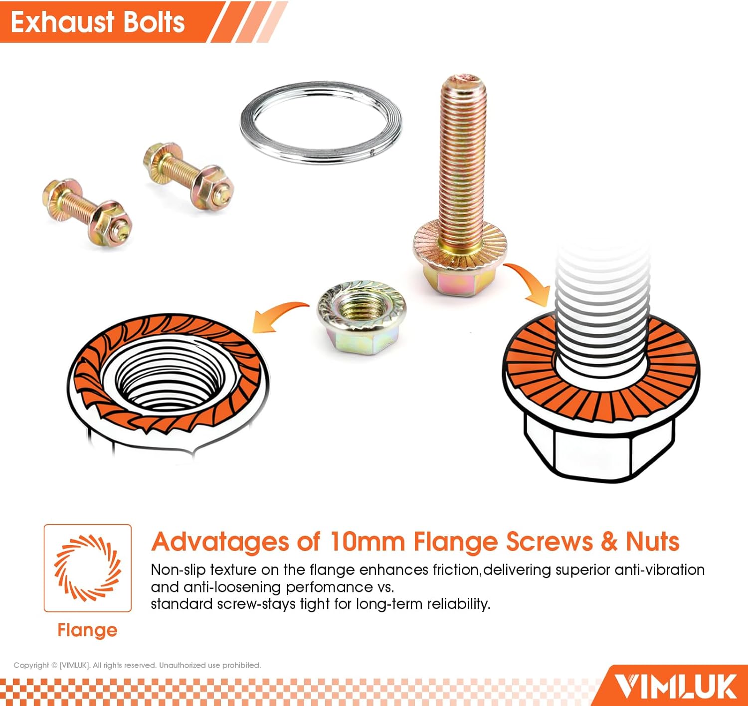 Exhaust Muffler Pipe Assembly, Rear Exhaust System Compatible with 2007 2008 2009 2010 2011 Toyota Camry 2.4L 2.5L L4, Replaces OEM 17430-28720 17430-28710 (VK-TC02-logo)