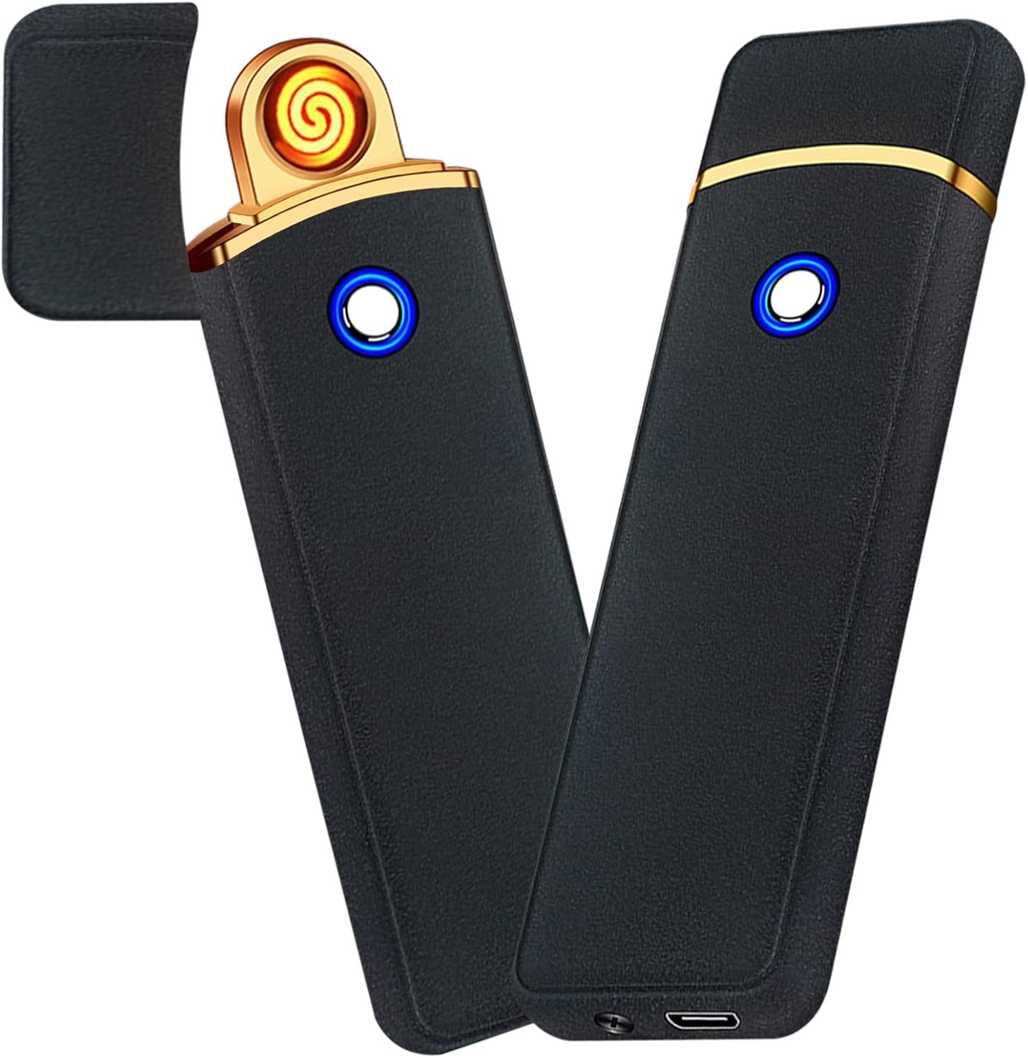 Electronic Lighter, Smart USB Rechargeable Lighter, Cool Electric Lighter Portable