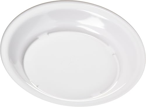 Miniatura 4 de Carlisle FoodService Products Dallas Ware - Plato de postre de plástico reutilizable con borde para bufés, hogar y restaurantes, melamina, 6.5