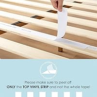 Vista 10 de Mellow Naturalista Classic 12-Inch Solid Wood Platform Bed Wooden Slats, No Box Spring Needed, Easy Assembly Twin, Espresso