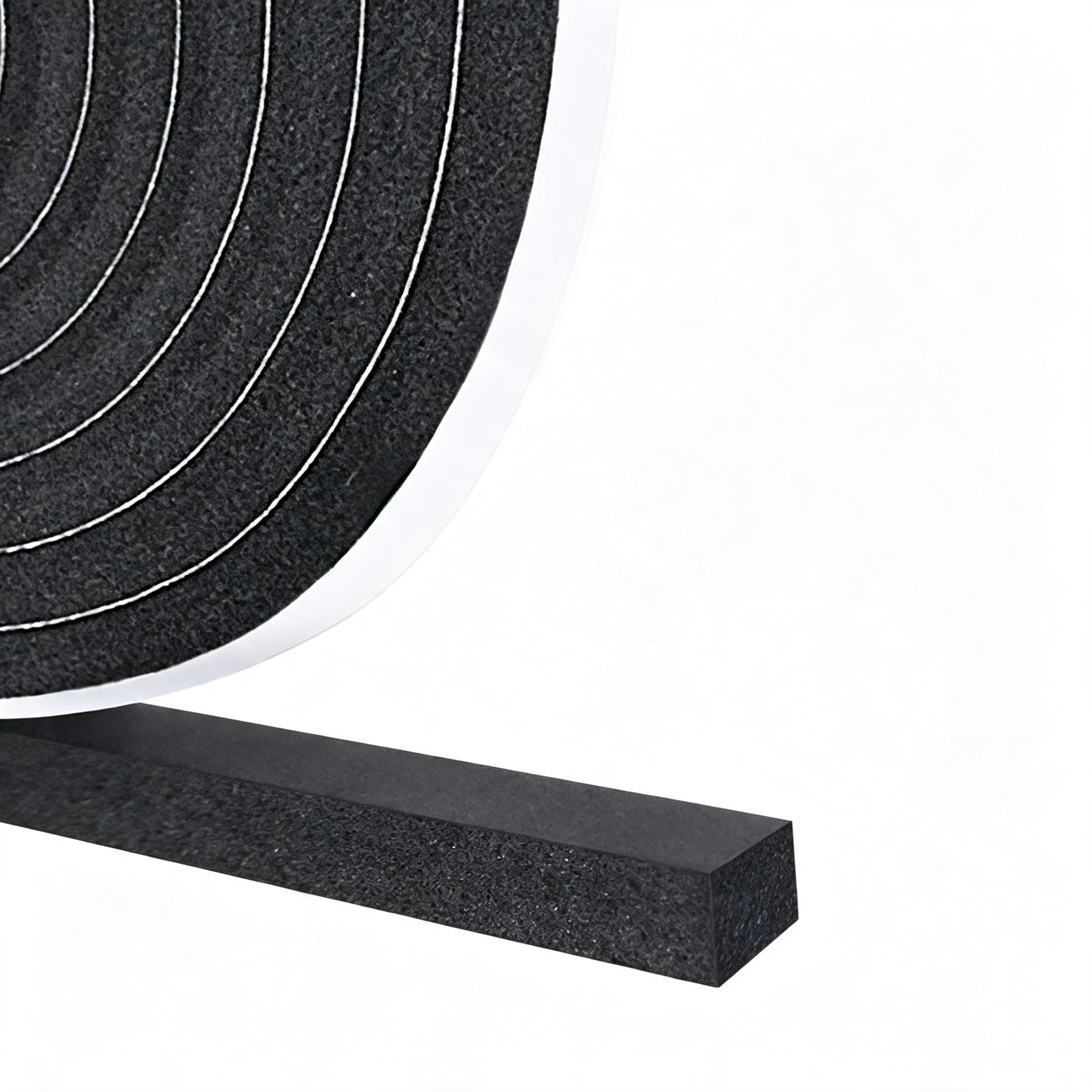 DGSL Foam Weather Stripping, 1/2" x1/2", 13Ft Door Window Seal Tape