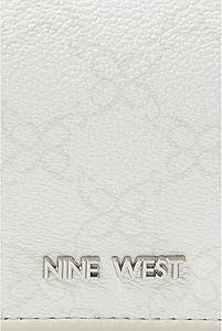 Amazon.com: Nine West, Women's, Zuri Slg Organizer, White Logo