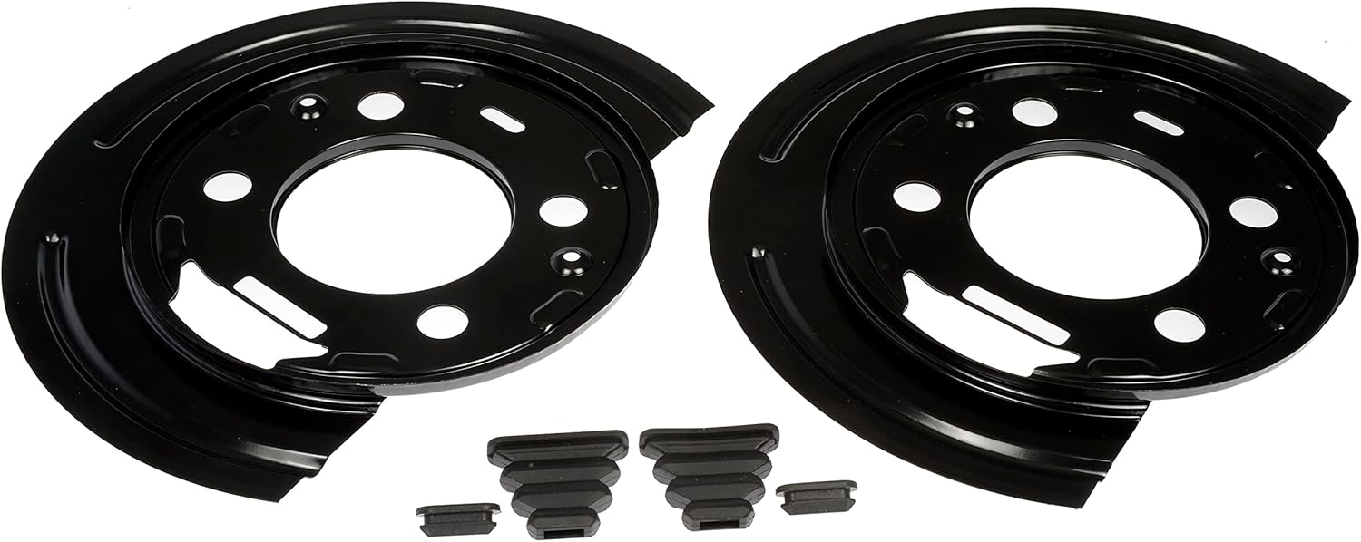 Dorman 924-021 Rear Brake Dust Shield Compatible with Select Chevrolet/GMC Models, 1 Pair