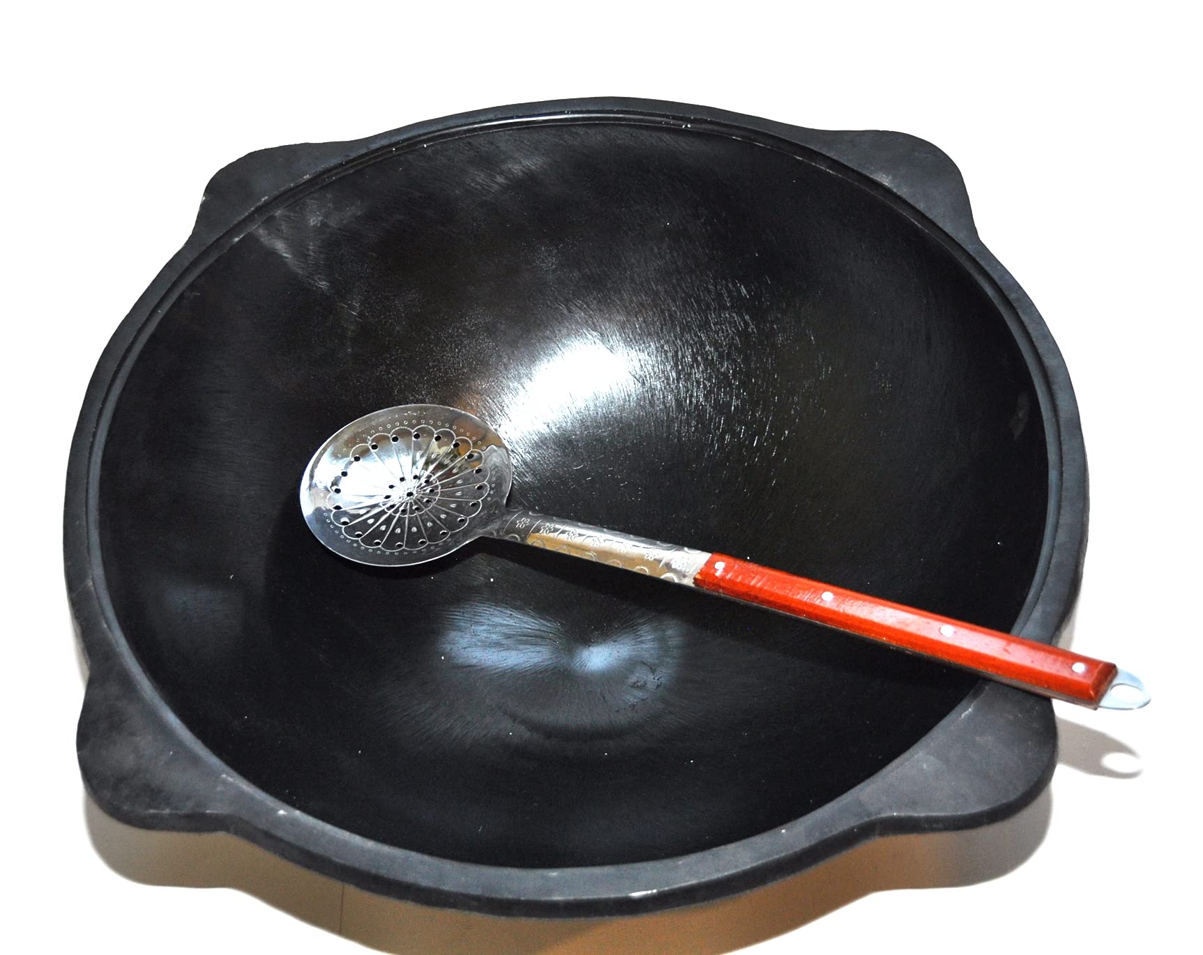 Set de espumadera y cucharón de 2х64 cm USB