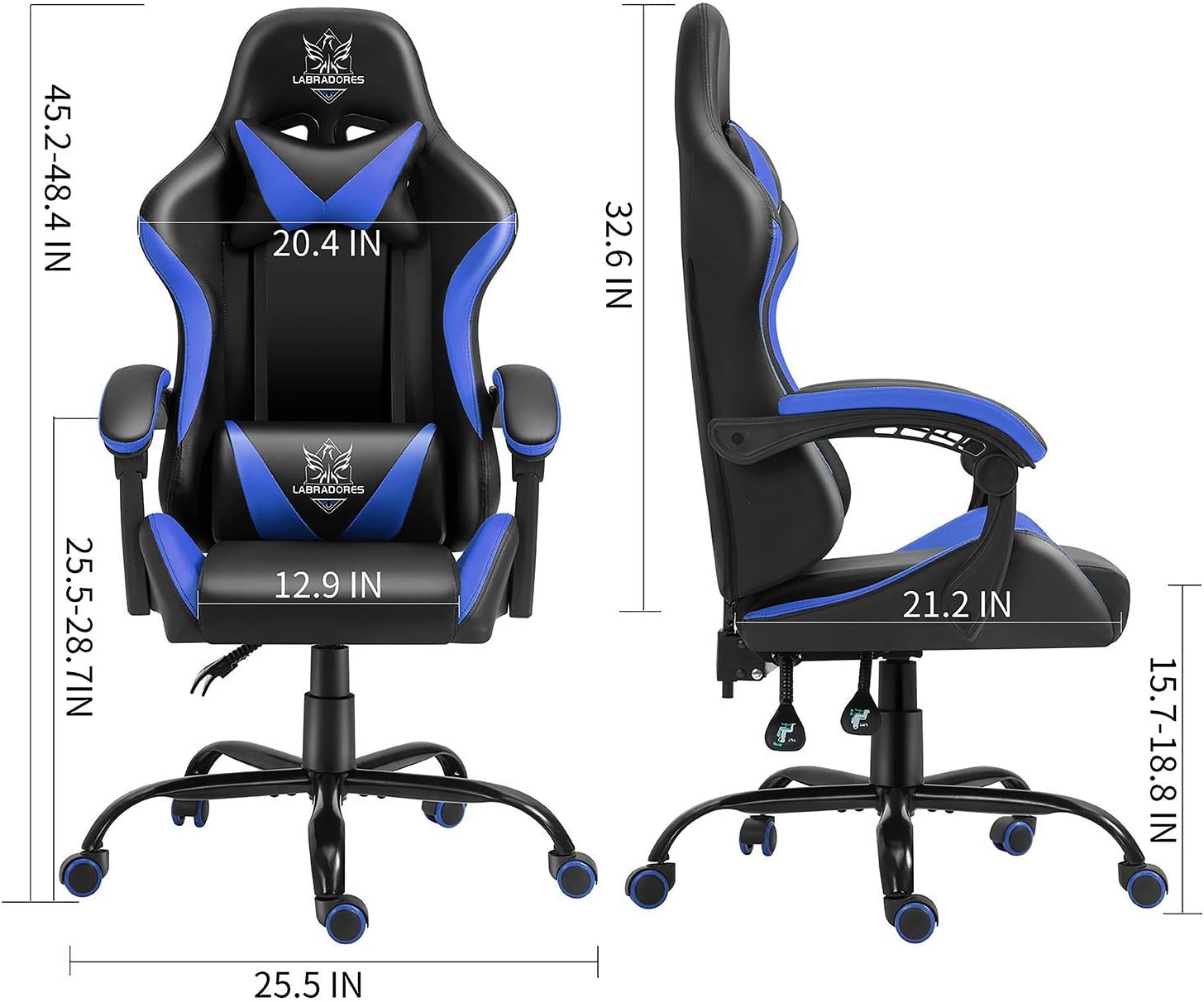 Buy Labradores Gaming Chair Ergonomic Comfortable Computer Chair For Adults Teens Kids Reclining Adjustable High Back Home Office Chair With Linkage Armrest Headrest Lumber Support Pu Leather Desk Chair Online In Indonesia Buy Labradores Gaming Chair Ergonomic Comfortable Computer Chair For Adults Teens Kids Reclining Adjustable High Back Home Office Chair With Linkage Armrest Headrest Lumber Support Pu Leather Desk Chair Online In Indonesia