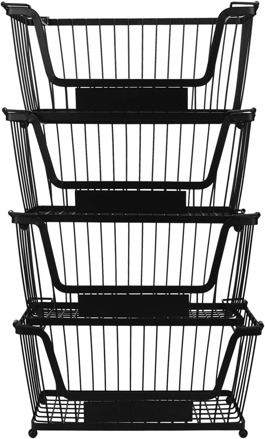 Buy JJsparre Wire Baskets for Organizing and Storage Stacking Metal