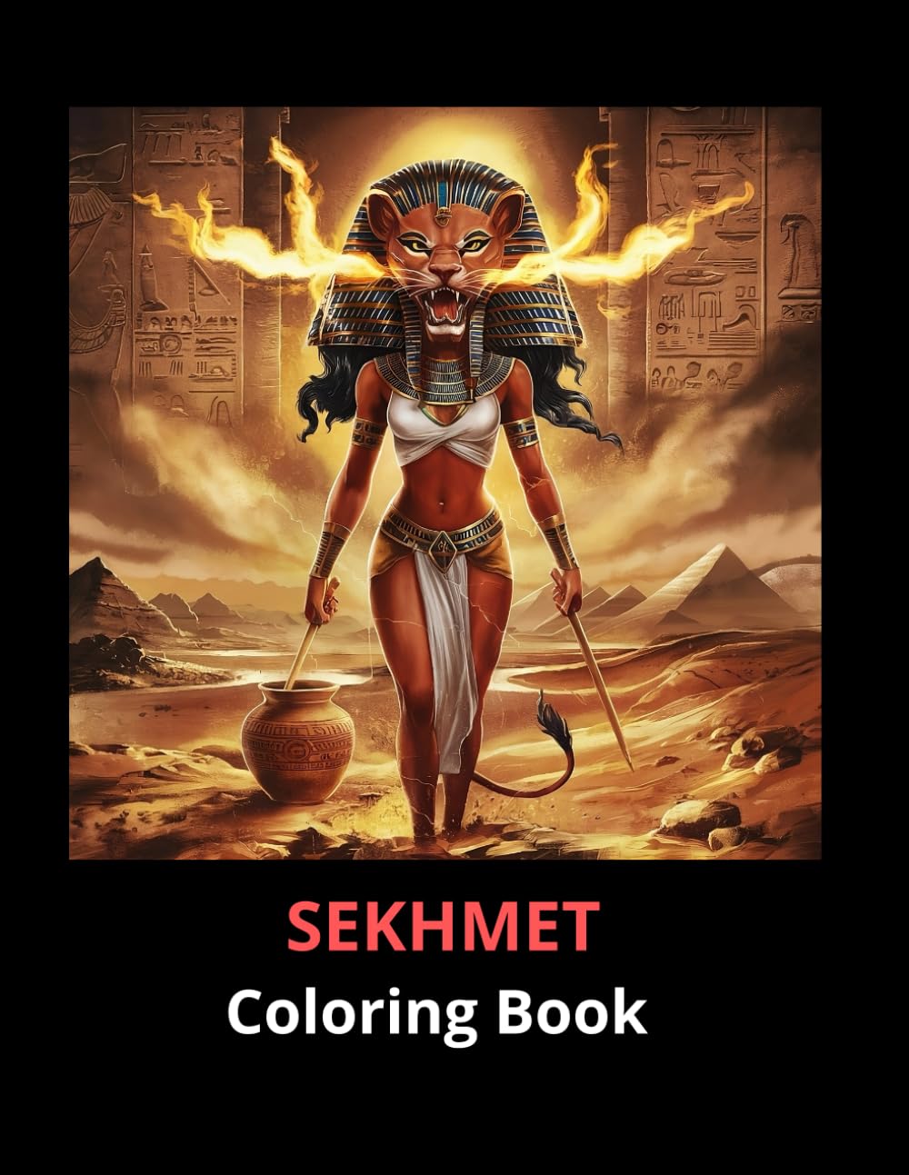 Sekhmet An Egyptian Coloring Adventure: Discover the Majesty and Mystique of Ancient Egypt through the Eyes of Sekhmet
