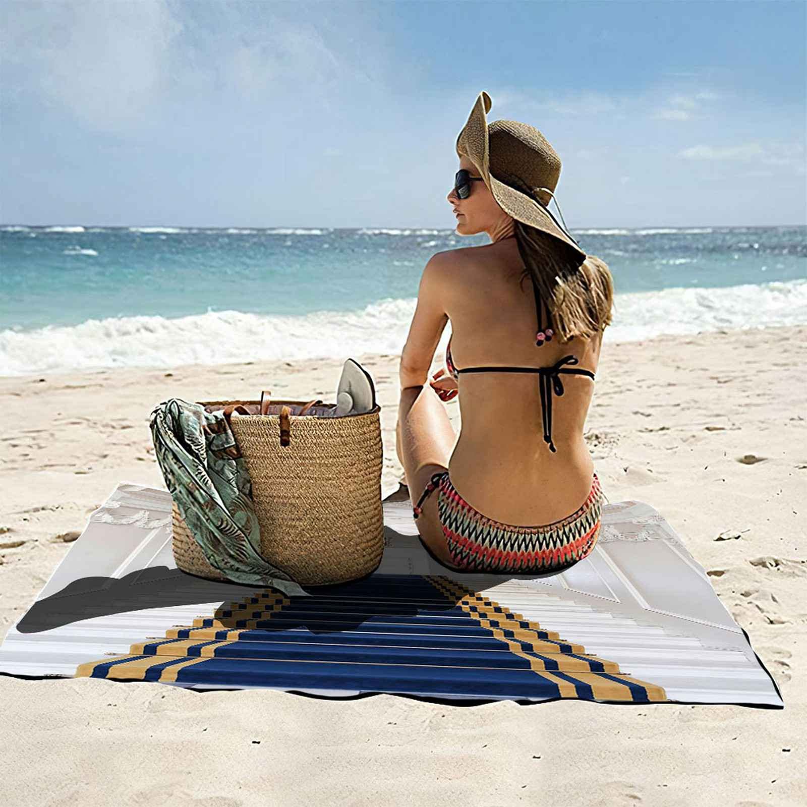 Telo Mare Bambino 3D Stampa Microfibra Antisabbia Scale In Moquette Blu Asciugamano Da Spiaggia Grande xl xxl Per Adulti Uomo Donna Telo Da Bagno Nuoto Spa Prendere Il Sole 150x200cm